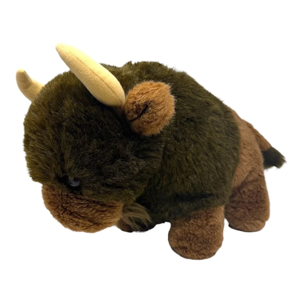 Vintage 1994 Giant Star Yellowstone Park Buffalo Plush Stuffed Animal Bison Tag